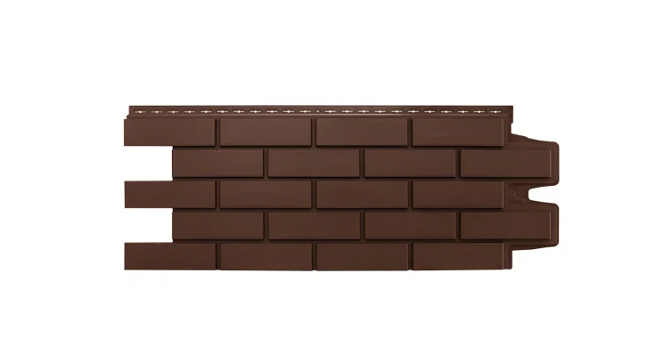 Панель цокольная Grandline Клинкерный кирпич, шоколадный 995*0,39 м (S=0.39м2)