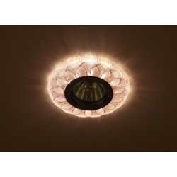 Светильник точечный ЭРА DK LD5 PK/WH декор cо светодиодной подсветкой MR16, розовый*