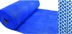 Коврик-дорожка противоскользящий "Цепочка", 4мм, 0,9х12 м синий SunStep