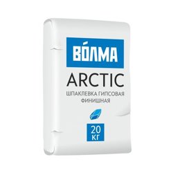 Шпаклевка гипсовая ВОЛМА финишная ARCTIC БЕЛАЯ 20 кг