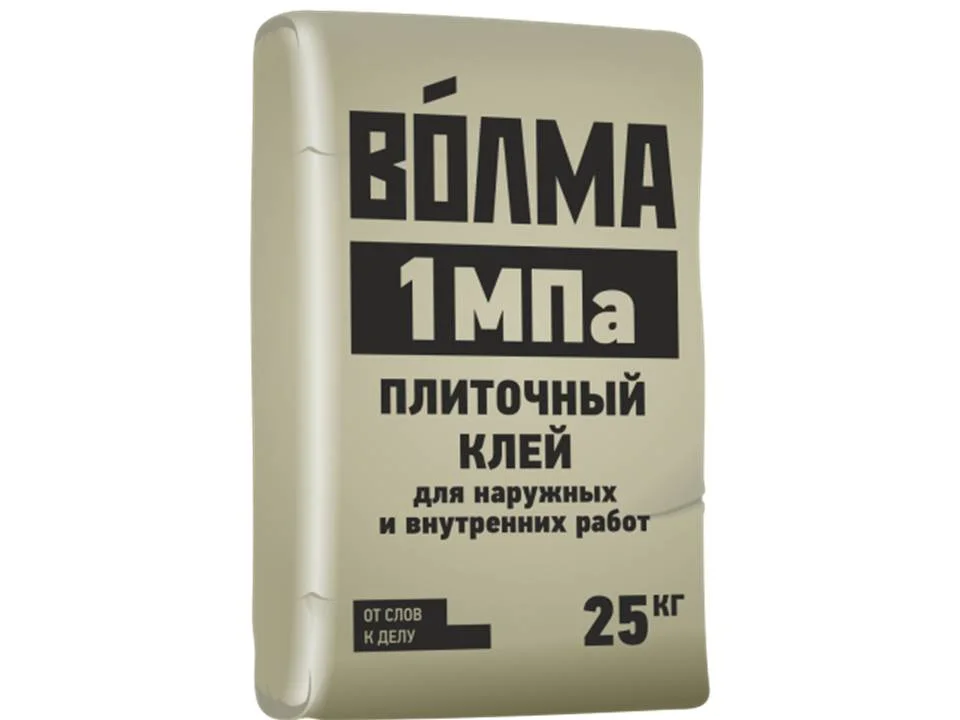 Клей плиточный ВОЛМА 1 МПа для керамогранита 25 кг