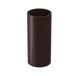 Труба водосточная D&#246;cke Дача коричневая, L=3м.п., D=80