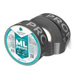Лента Изоспан ML proff 50мм*25м односторонняя клейкая на ПЭ основе, усиленная сетчатым волокном