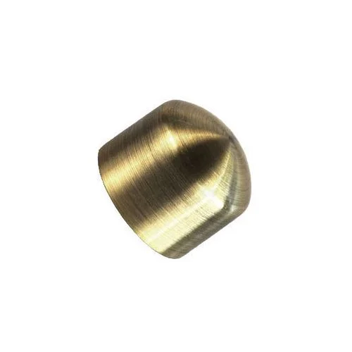 Заглушка для трубы d16/19мм антик золото (в упаковке 2шт)