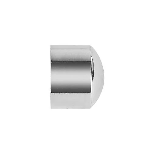 Заглушка для трубы d16/19мм хром глянец (в упаковке 2шт)