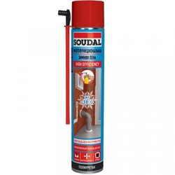 Пена монтажная бытовая СОУДАЛ Многофункциональная зимняя 750 мл