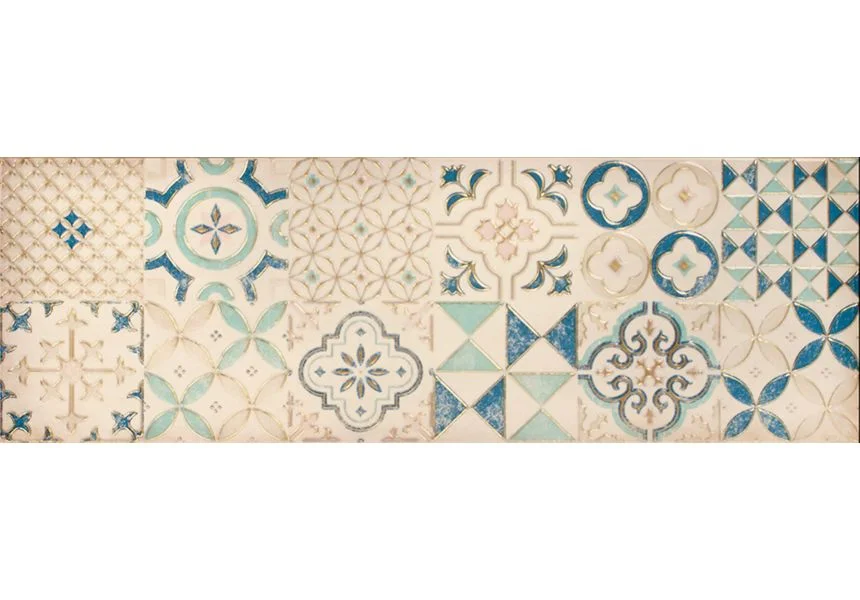 Плитка LASSELSBERGER Парижанка Арт-мозаика декор 20х60 арт.1664-0179