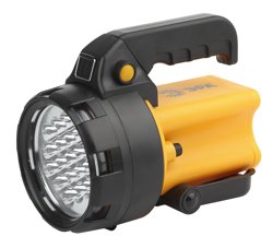 Фонарь прожектор ЭРА PA-602 АЛЬФА, 19xLED, ЗУ 220V, карт