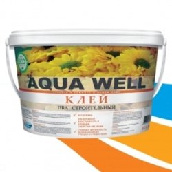 Клей ПВА строительный Aqua Well морозостойкий 5 кг