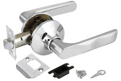 Ручка-защелка без фиксатора PUNTO DK624 CP-PS (6024 CP-P) хром