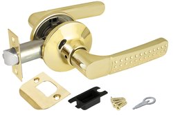 Ручка-защелка без фиксатора PUNTO DK626 PB-PS (6026 PB-P) золото