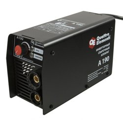 Сварочный аппарат инверторный QUATTRO ELEMENTI A 190 (190 А, ПВ 60%, до 4.0 мм, 3.6 кг, 160-240 В)