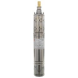 Насос скважинный QUATTRO ELEMENTI ELICA 400 (400 Вт, 2100 л/ч, для чистой, 50 м, 7.4 кг, нерж.корпус, провод 10м)