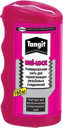 Нить для герметизации резьбовых соединений Henkel Тангит Uni-Lock 160м