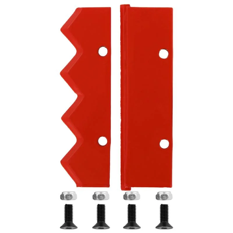 Нож сменный двухзаходный для грунта DDE (300 мм)(120х32х4мм, плоский) (пара)