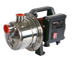 Насос садовый (поверхностный) QUATTRO ELEMENTI Giardino 1001 Inox (1000 Вт, 3600 л/ч, для чистой, 40 м, 6,4 кг)