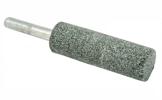Шарошка абразивная карбид кремния, цилиндрическая 16х50 мм, хвост 6 мм, блистер, ПРАКТИКА