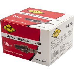 Свеча зажигания - JR9 (Champion RJ19LM, Bosch WR11EO, NGK BR2LM) "Эльф", "Тролль", все газонокосилки с двиг. B&S, DDE