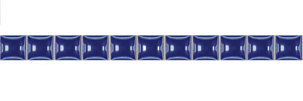 Бордюр Businka тем-синяя люстр 1,3х25х1 (1-й сорт)