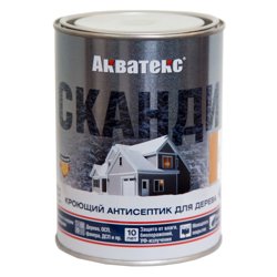 Антисептик кроющий для дерева Акватекс СКАНДИ альпийское утро 0,75л