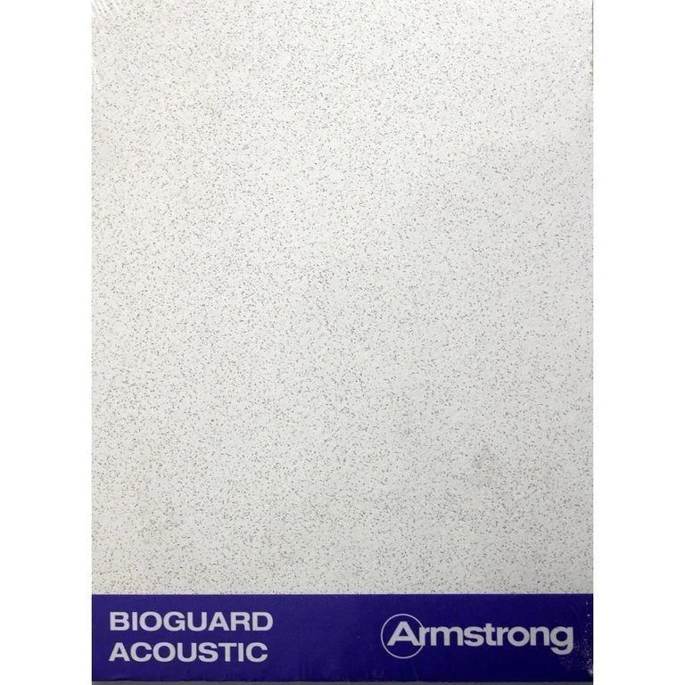 Плита потолочная ARMSTRONG Bioquard Acoustic Board 600х600х17 (5,04 м2 14 шт/уп)