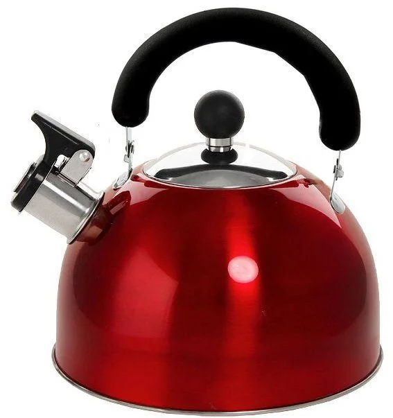 Чайник газовый Добрыня DO-2903R 2,5л, красный