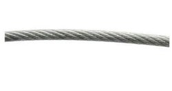 Трос стальной оцинкованный DIN 3055 D5,0мм ( 250 м)