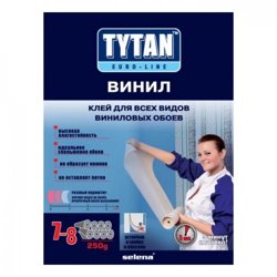 Клей для обоев Tytan Euro-line Винил с индикатором 250г (до 40 кв.м.)