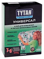 Клей для обоев Tytan Euro-line Универсал 250г (до 40 кв.м.)