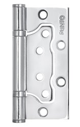 Петля накладная "БАБОЧКА" PUNTO 200-2B 100x2,5 CP хром (2шт.)(35485)