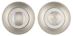 Фиксатор круглый PUNTO BK6 TL SN/CP-3 матовый никель/хром