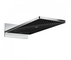 Душ верхний HANSGROHE Raindance Rainmaker Select 586*258мм, 3jet, хром/черный