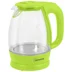 Чайник HOMESTAR HS-1012 1,7 л стекло, пластик, зеленый