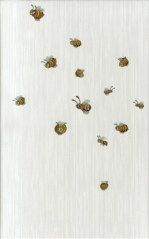 Плитка PiezaRosa FIORI 9/1 &quot;Пчелки&quot; декор 25x40 арт.347009/1