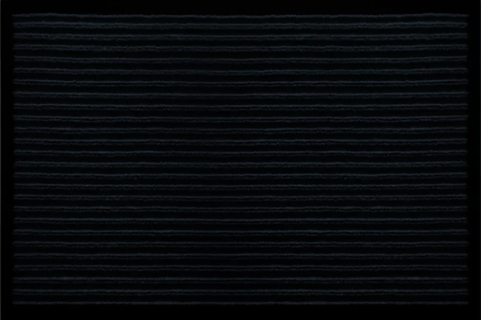 Коврик влаговпитывающий ребристый 120х250см черный SunStep