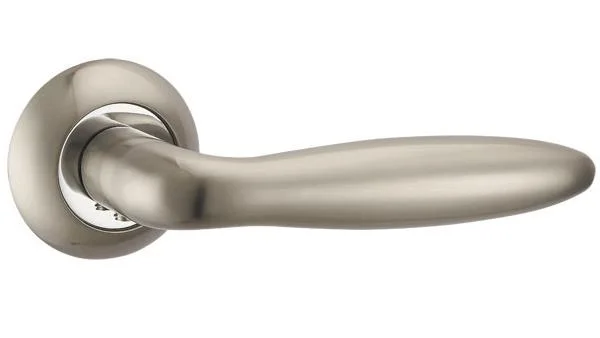 Ручка дверная PUNTO BASIS TL SN/CP-3 матовый никель/хром
