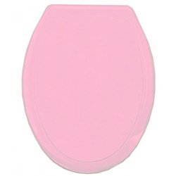 Сиденье для унитаза LIBERO "Kлассик" розовое пластик