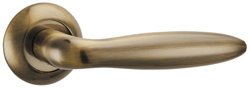 Ручка дверная PUNTO BASIS TL ABG-6 зеленая бронза