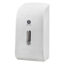 Диспенсер для туалетной бумаги MAGNUS Премиум на два рулона, пластиковый, арт.151068