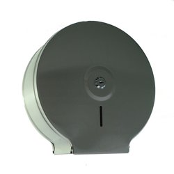 Диспенсер для туалетной бумаги BRIMIX барабан, с ключом, нержавейка d 250мм, глубина 120мм, арт.920