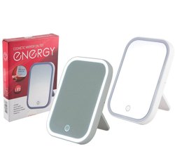 Зеркало косметическое ENERGY EN-703, LED подсветка