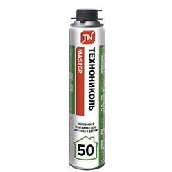Пена монтажная профессиональная ТЕХНОНИКОЛЬ MASTER 50  всесезонная 1000 мл