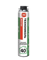 Пена монтажная профессиональная ТЕХНОНИКОЛЬ MASTER 40  всесезонная 1000 мл