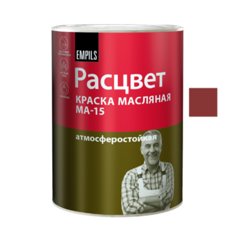 Краска МА-15 сурик РАСЦВЕТ 0,9 кг