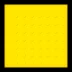 Тактильная плитка ТПУ КОНУС 500*500*10 (желтая)