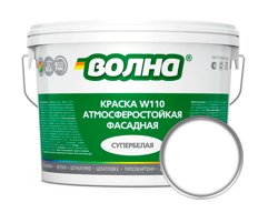 Краска ВД фасадная супербелая ВОЛНА W110 45 кг