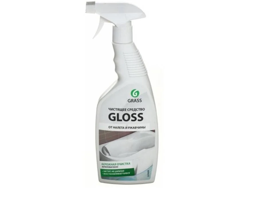 Средство чистящее для удаления известкового налета и ржавчины Gloss 600 мл, GRASS