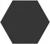 Плитка KERAMA MARAZZI Буранелли чёрный 20x23,1x6,9 арт. 24002
