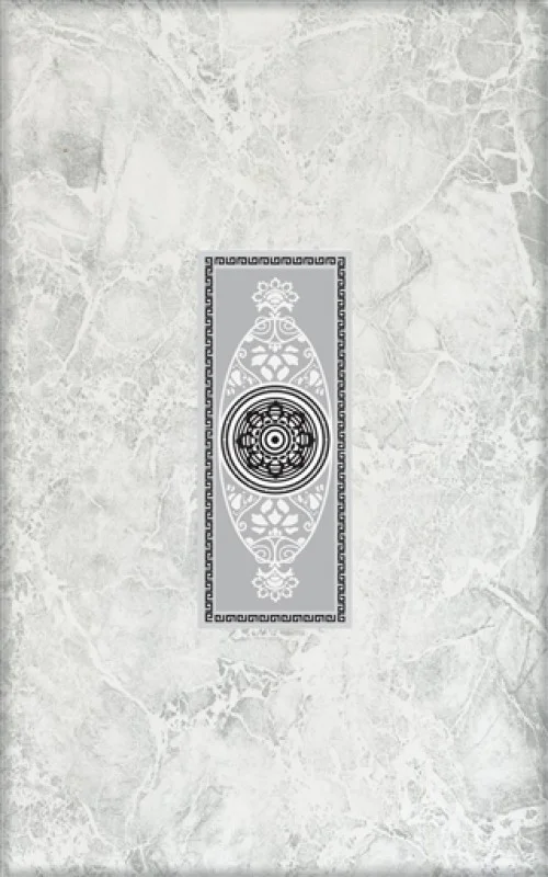 Плитка PiezaRosa Цезарь светло-серый декор 25x40 арт.342571