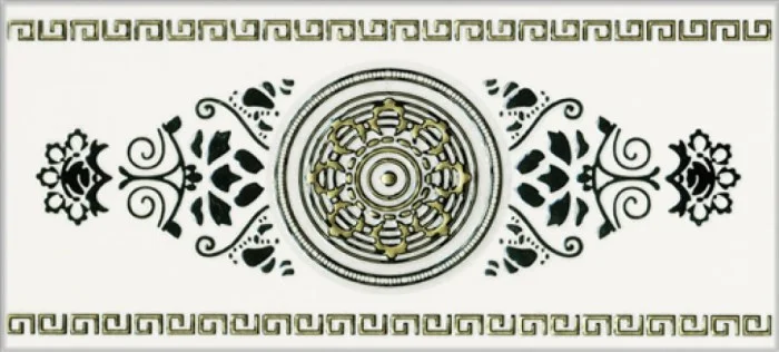 Плитка PiezaRosa Цезарь серый бордюр для пола 15,2х33 арт.282501